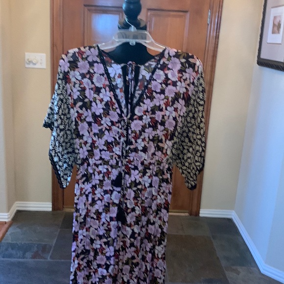 Beautiful black & floral jumpsuit by Jade for Johnny Was. Size XS. NWT - Picture 1 of 3